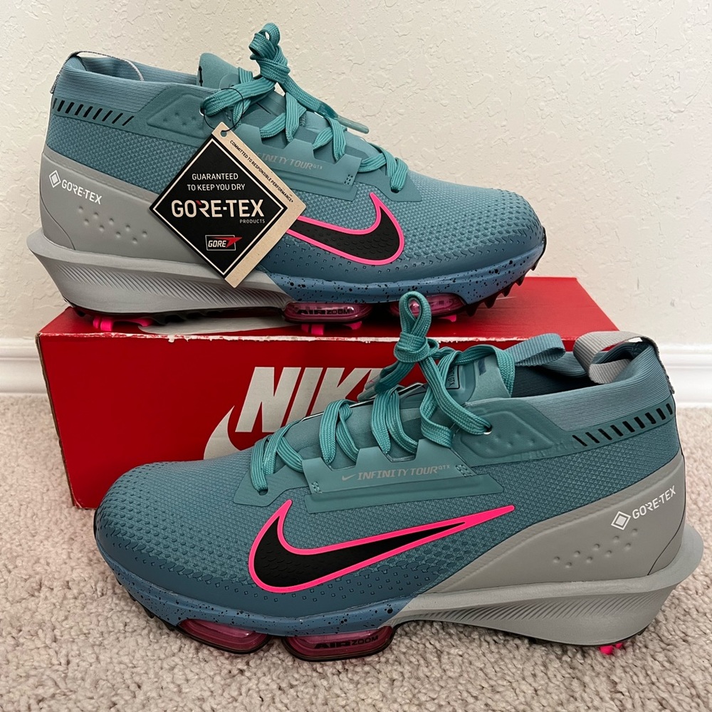 Nike Athletic Shoes Blue and Pink with Gore-Tex